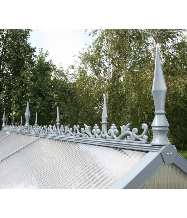 KGT Dachfirstverzierung IV Für Gewächshaus 1 KGT Dachfirstverzierung IV Für Gewächshaus