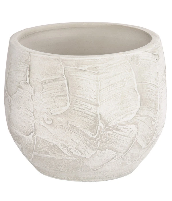 Dehner Keramik-Übertopf Alessio, Bauchig 1 Dehner Keramik-Übertopf Alessio, Bauchig