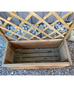 Holz-Blumenkasten Mit Spalier Wachau, B90/H140/T40 Cm -Wurzel Herz Verkaufsgeschäft 1548924 WE DE 002 BlumenkastenWachau