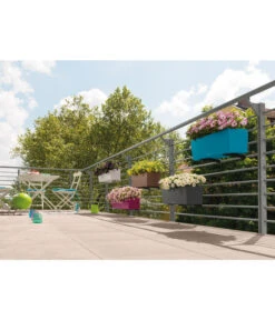 LECHUZA® Kunststoff-Kasten Balconera Color, Rechteckig -Wurzel Herz Verkaufsgeschäft 1703222 1703230 1703263 1703297 1703305 1703313 WE MO 002 LechuzaBalconeraColorAllinOneSetBalkonkastenBlumenkasten