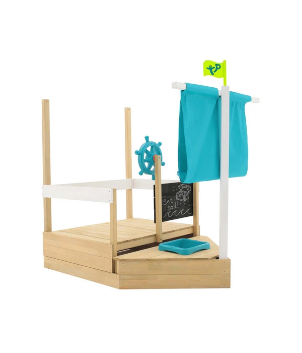 TP Toys Sandkasten Kinderspielboot Ahoy, Ca. B121/H118/T92 Cm 1 TP Toys Sandkasten Kinderspielboot Ahoy, Ca. B121/H118/T92 Cm