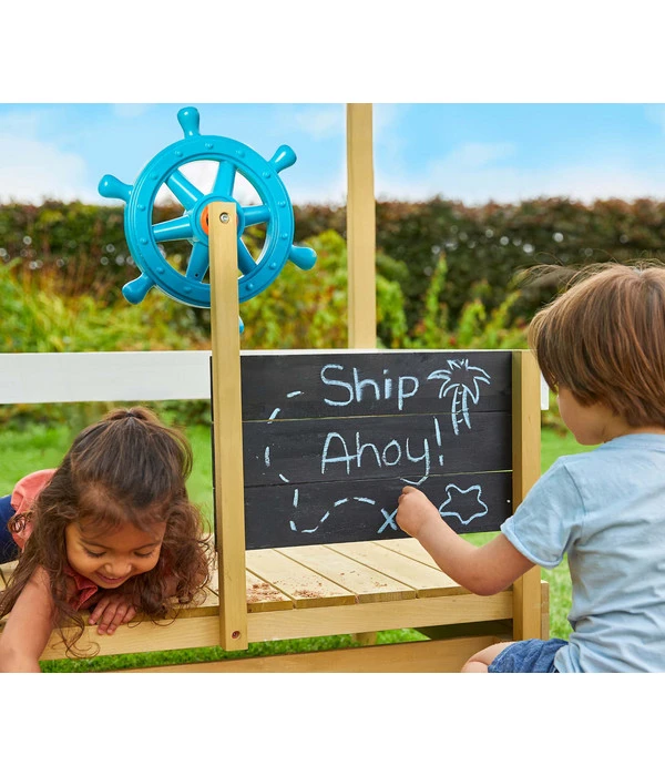 TP Toys Sandkasten Kinderspielboot Ahoy, Ca. B121/H118/T92 Cm 3 TP Toys Sandkasten Kinderspielboot Ahoy, Ca. B121/H118/T92 Cm – Bild 3