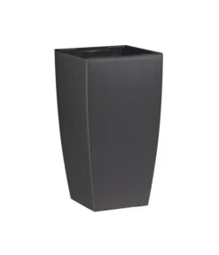 Dehner Kunststoff-Pflanztopf New York, Quadratisch, Ca. B30/H57/T30 Cm