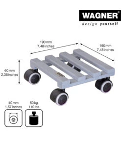 Wagner Pflanzenroller Creo, Ø 19 Cm -Wurzel Herz Verkaufsgeschäft 2913945 WE DE 001 PflRollerCreo19X19CM