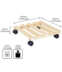 Wagner Pflanzroller Kiefer, 35 X 35 Cm 9 Wagner Pflanzroller Kiefer, 35 X 35 Cm -Wurzel Herz Verkaufsgeschäft 3521895 WE BG 003 PFLROLLERHOLZ35X35CM