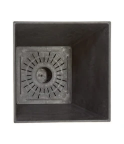 Artstone Kunststoff-Topf Ella -Wurzel Herz Verkaufsgeschäft 3930088 BildD 001 ArtstoneKunststoffBlumentopfEllaTopfEllaSchwarz30X30cm