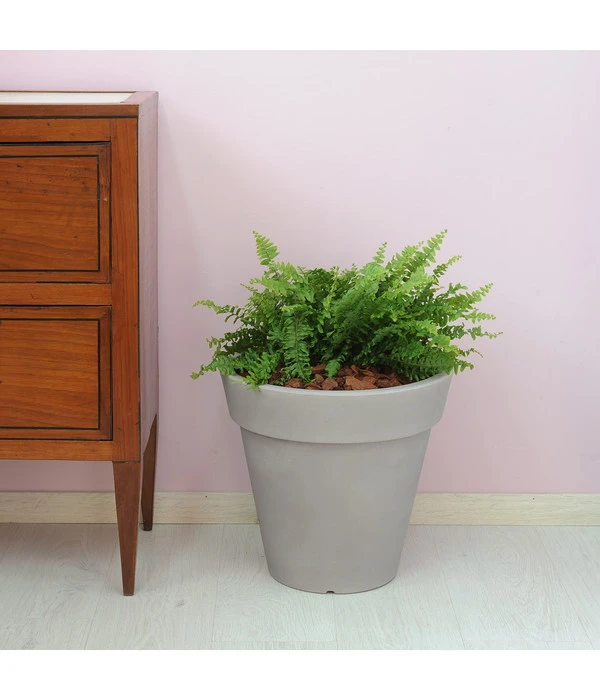 Farmet Kunststoff-Topf-Set Pegasus, Konisch, Grau, 2-teilig 2 Farmet Kunststoff-Topf-Set Pegasus, Konisch, Grau, 2-teilig – Bild 2