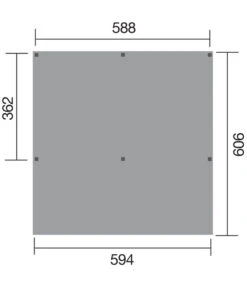 Weka Y-Doppelcarport 612 Ohne Dacheindeckung, Ca. B592/H250/T606 Cm 3 Weka Y-Doppelcarport 612 Ohne Dacheindeckung, Ca. B592/H250/T606 Cm -Wurzel Herz Verkaufsgeschäft 4308748 WE DE 001 WekaY Doppelcarport612ohneDacheindeckungCarportAbstellplatzAutounterstandUnterstandSchutzdach