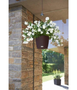 LECHUZA® Kunststoff-Hängeampel Nido Cottage -Wurzel Herz Verkaufsgeschäft 5181235 WE MO 002 LechuzaHaengeampelNidoCottagebraun