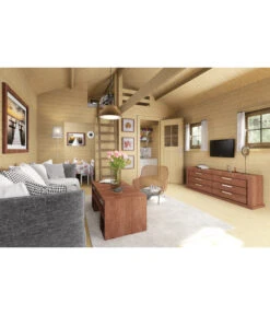 Weka Gartenhaus 155, Ca. B500/H358/T690 Cm -Wurzel Herz Verkaufsgeschäft 608398 WE DE 003 GartenhausMueritzWeka