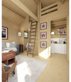 Weka Gartenhaus 155, Ca. B500/H358/T690 Cm -Wurzel Herz Verkaufsgeschäft 608398 WE DE 004 GartenhausMueritzWeka