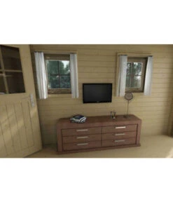 Weka Gartenhaus 155, Ca. B500/H358/T690 Cm -Wurzel Herz Verkaufsgeschäft 608398 WE DE 006 GartenhausMueritzWeka