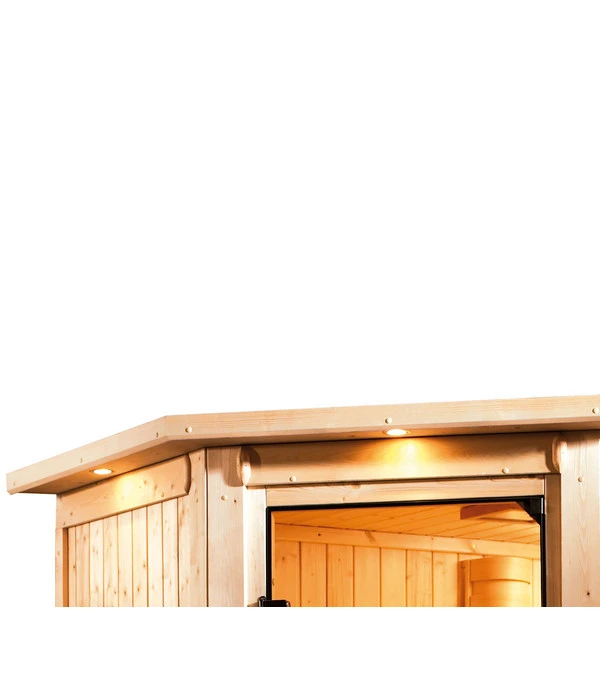 Wolff Finnhaus Innensauna De Luxe Gaia, Ca. B210/H202/T210 Cm 8 Wolff Finnhaus Innensauna De Luxe Gaia, Ca. B210/H202/T210 Cm – Bild 8