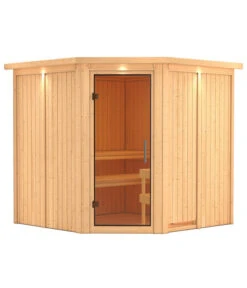 Wolff Finnhaus Innensauna De Luxe Gaia, Ca. B210/H202/T210 Cm