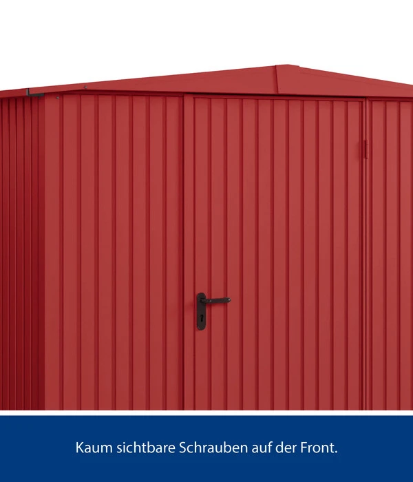 Hörmann Berry-Gerätehaus Classic-S Typ 1, Ca. B258,8/H216/T121,3 Cm 8 Hörmann Berry-Gerätehaus Classic-S Typ 1, Ca. B258,8/H216/T121,3 Cm – Bild 8