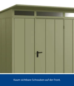 Hörmann Berry-Gerätehaus Modern-P Typ 2, Ca. B247,9/H232,3/T283,4 Cm -Wurzel Herz Verkaufsgeschäft 6670244 WE DE 005 HoermannMetallgeraetehaus