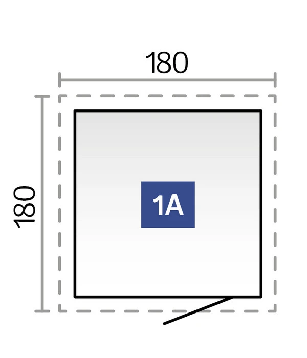 Biohort Gerätehaus Neo A, Dunkelgrau/silber 2 Biohort Gerätehaus Neo A, Dunkelgrau/silber – Bild 2