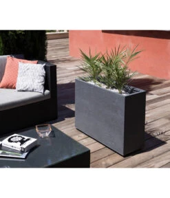 EDA-plastiques Kunststoff-Kasten Graphit, Gerillt, Anthrazit 8 EDA-plastiques Kunststoff-Kasten Graphit, Gerillt, Anthrazit -Wurzel Herz Verkaufsgeschäft 6763932 WE MO 002 PflanzkastenGrap79cm