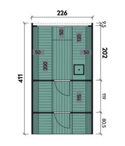 Wolff Finnhaus Saunafass Premium Svenja 2 Bausatz Thermoholz, Ca. B226/H252/T411 Cm -Wurzel Herz Verkaufsgeschäft 6927883 WE DE 001 FinnhausSaunafassSvenja