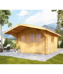 Wolff Finnhaus Gartenhaus Nordkap 70-A -Wurzel Herz Verkaufsgeschäft 6930697 WE MO 001 FinnhausBBHNordkap70A