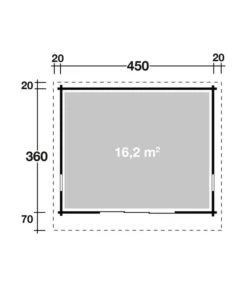Wolff Finnhaus Gartenhaus Trondheim 70-D XL, Inkl. Schiebetür Links, Ca. B490/H256/T450 Cm 5 Wolff Finnhaus Gartenhaus Trondheim 70-D XL, Inkl. Schiebetür Links, Ca. B490/H256/T450 Cm -Wurzel Herz Verkaufsgeschäft 6931307 WE DE 001 FinnhausBBHTrondheim70D