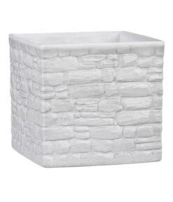 Scheurich Keramik-Übertopf Blanca, Eckig