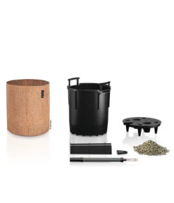 LECHUZA® TRENDCOVER Cork, All-in-One Set -Wurzel Herz Verkaufsgeschäft 6946891 WE FS 002 TrendcoverCorkLightnatural 6947097