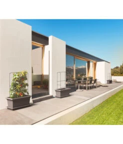 Magnus Kunststoff-Blumenkasten, Rechteckig. Ca. B98/H37/T38 Cm -Wurzel Herz Verkaufsgeschäft 6997449 WE MO 002 MagnusKunststoffBlumenkastenschwarz